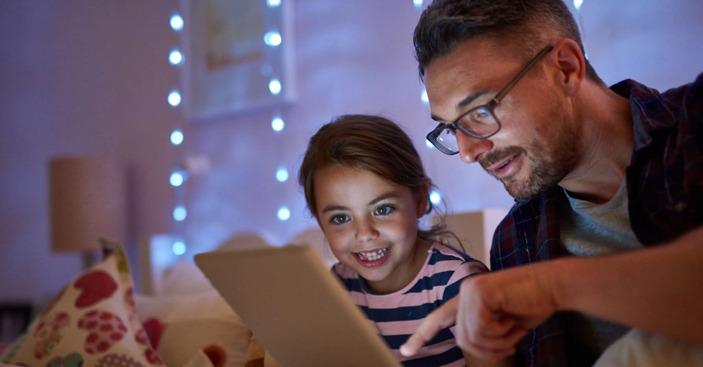 Teach your children about the healthy use of electronics