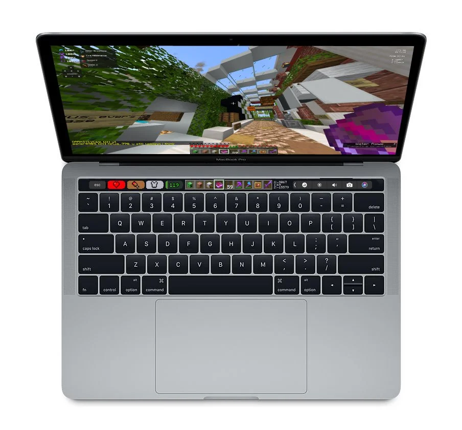 minecraft-touchbar-macbook-pro