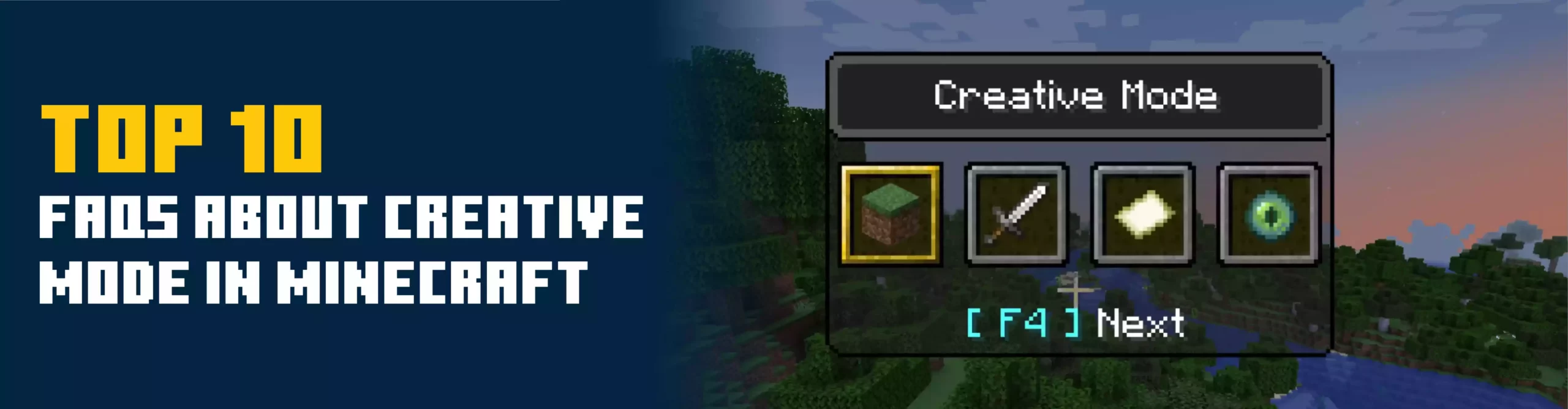 Creative Mode in Minecraft