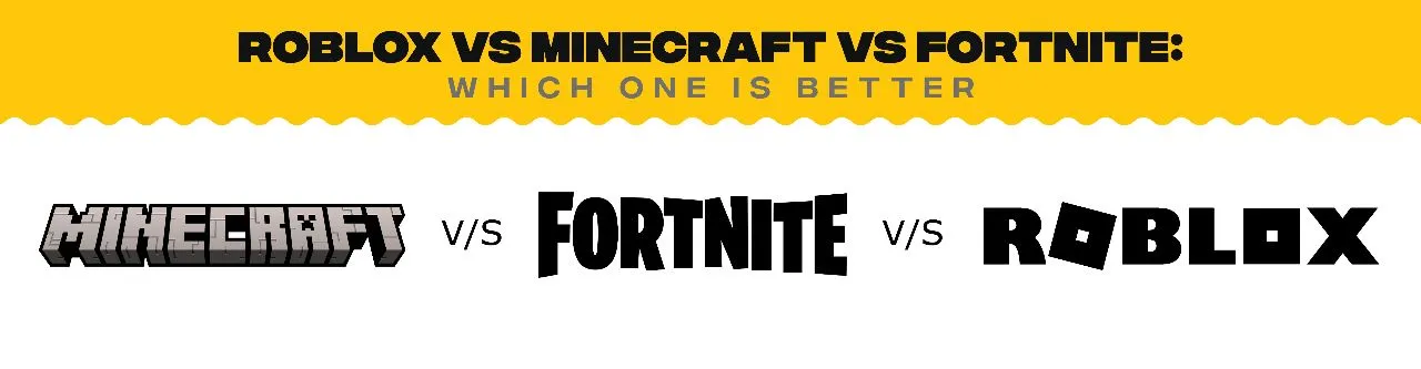 roblox vs minecraft vs fortnite