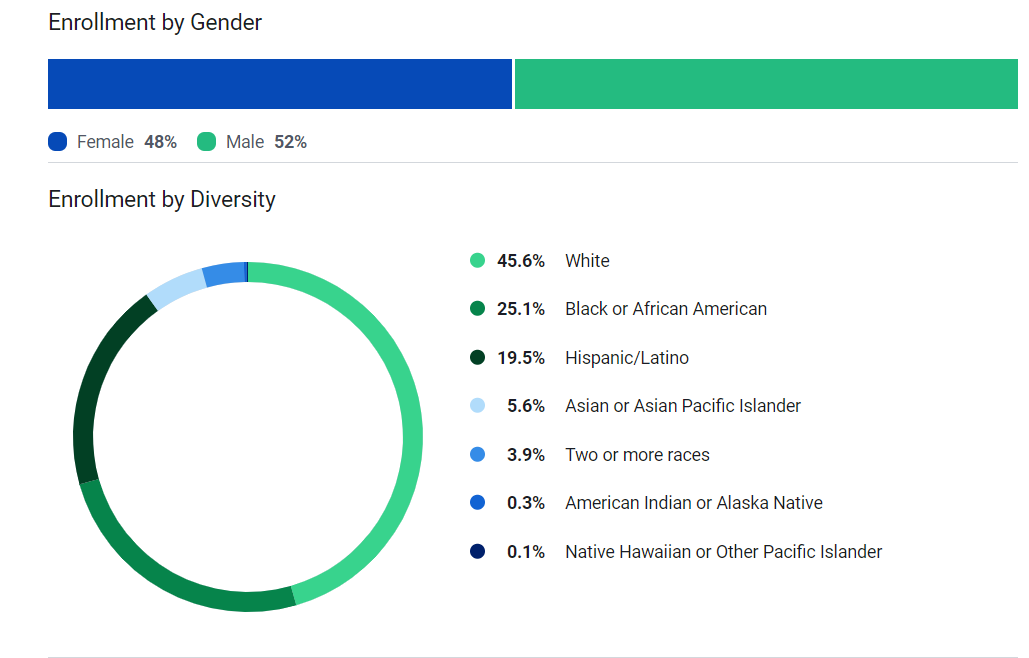 Student Diversity And Gender Distribution