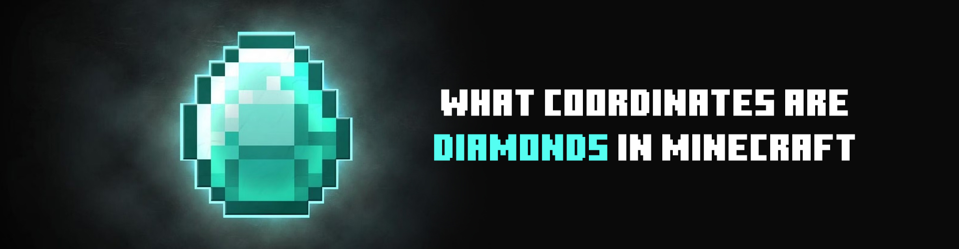 Diamonds in Minecraft