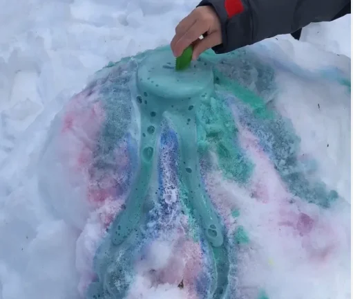 Snow Volcano