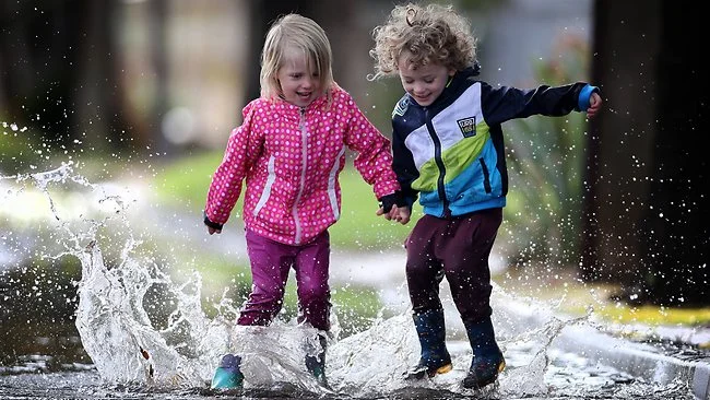 Splashing in Puddles