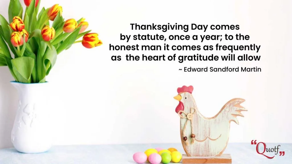 Thanksgiving Day Poem Edward Sandford Martin