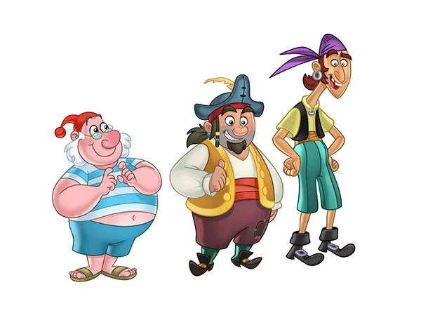 Mr. Smee in Peter Pan