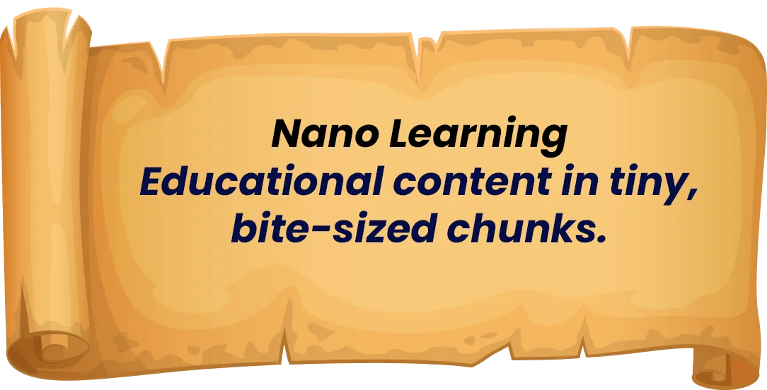 Nano Learning Is The Way Forward