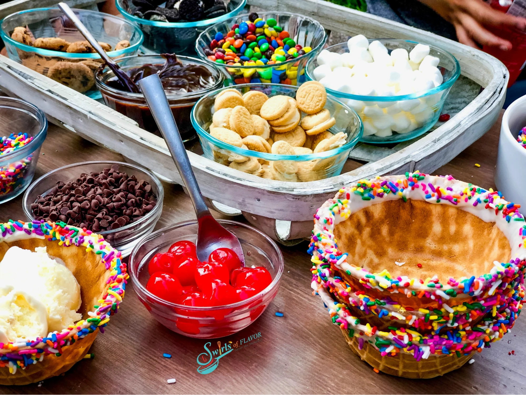 Ice Cream Sundae Bar