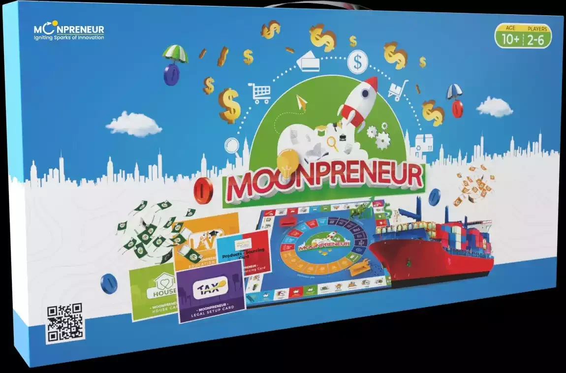 Moonpreneur Board Game