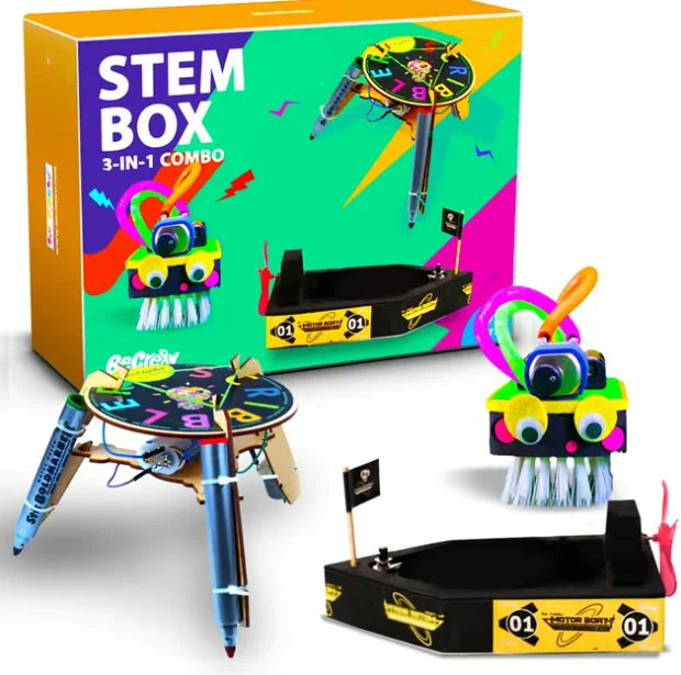 Be Cre8v 3 in 1 Stem Box