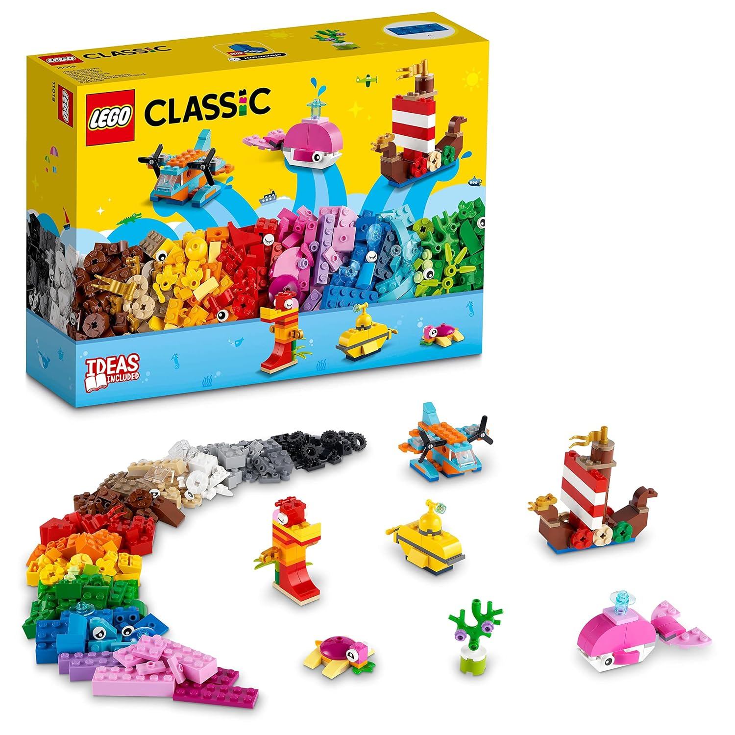 Lego Classic Creative Ocean Fun 11018 Building Kit