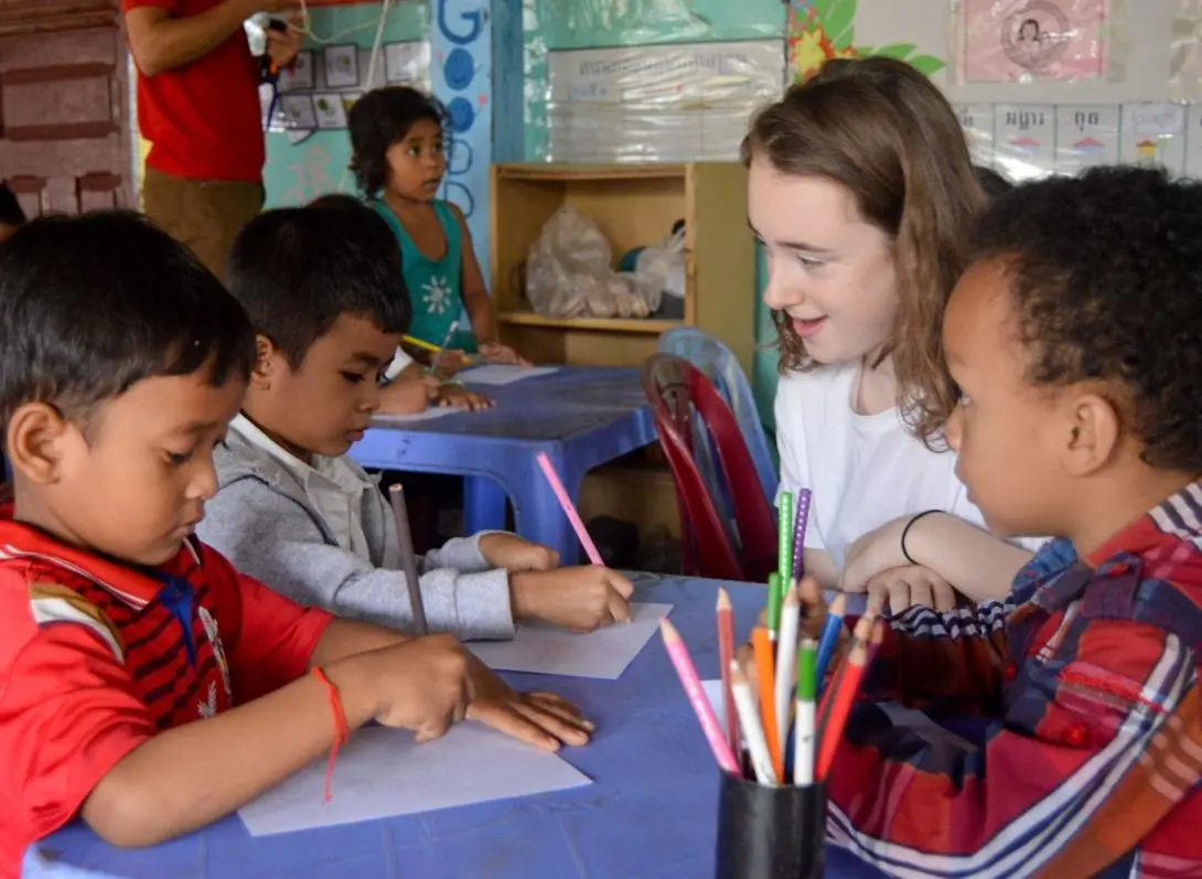 Volunteering At An Orphanage Old Age Home Or Animal Shelter 