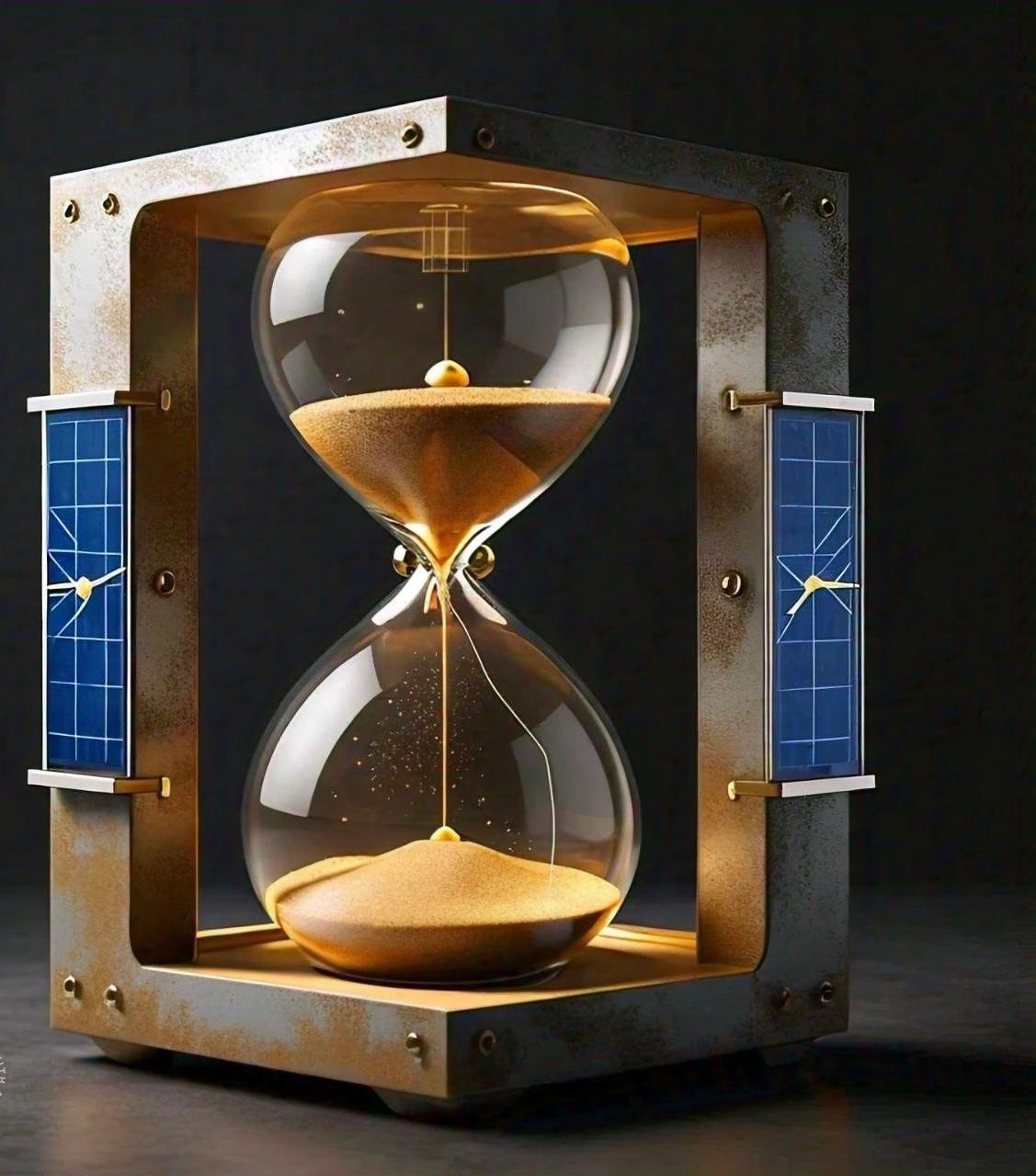 Solar-Powered Sand Clock