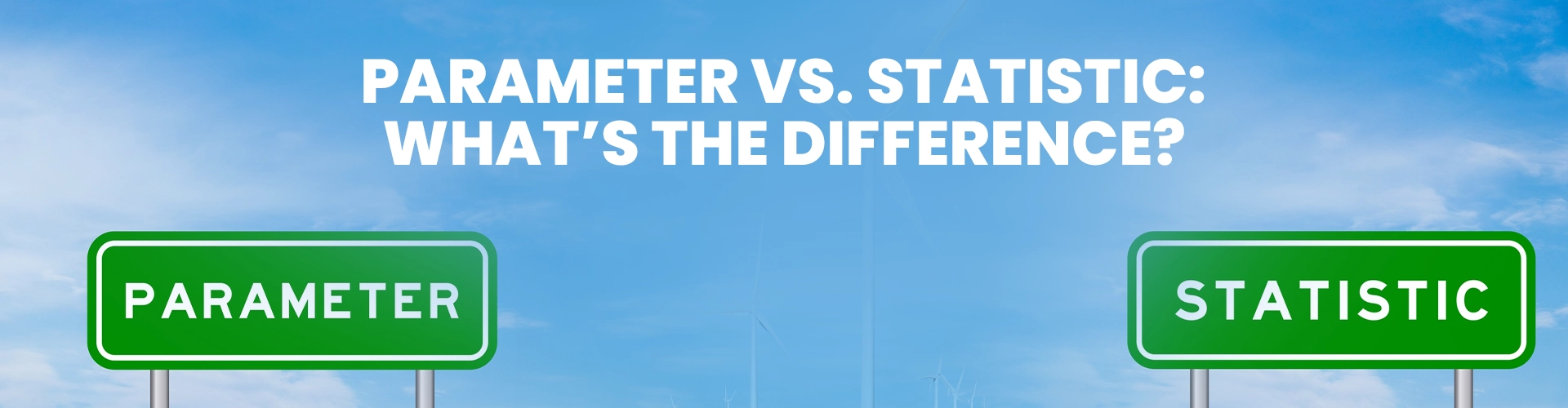 Parameter vs. Statistic