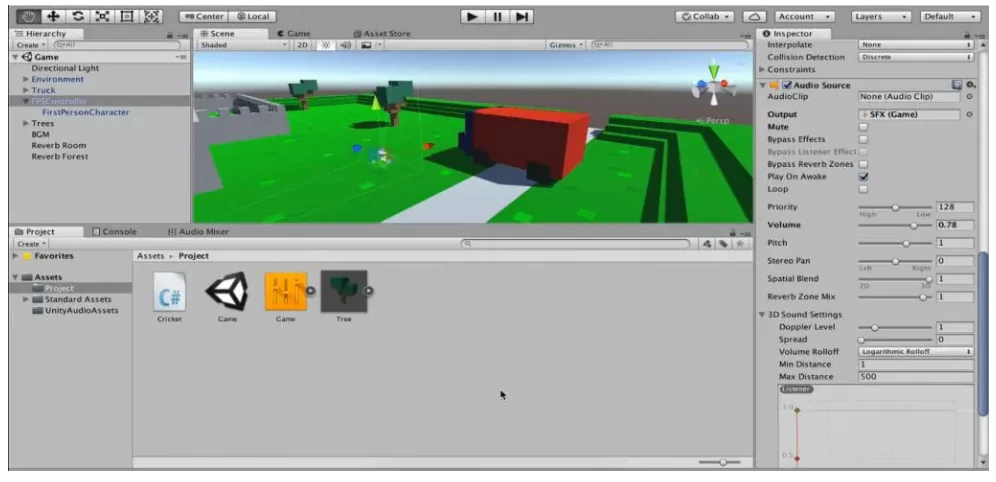 MAKE A GAME IN UNITY