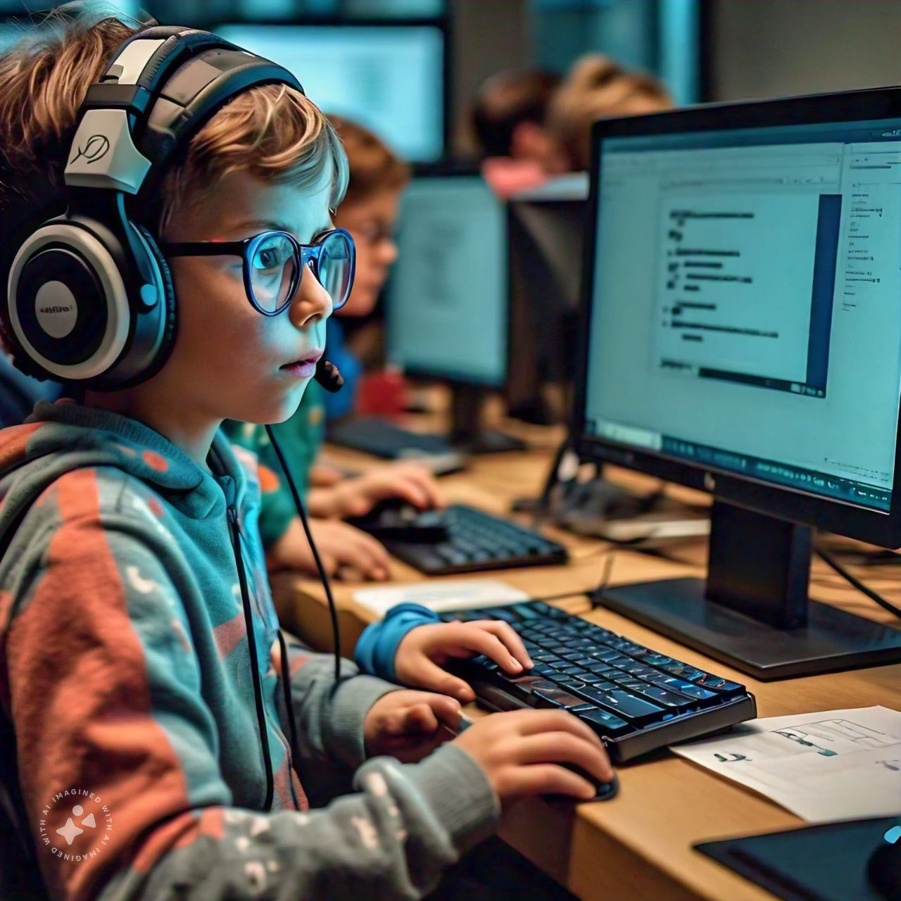 Kid In Coding Competition