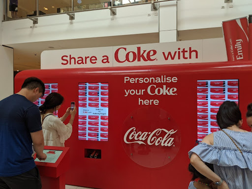 Share A Coke Campaign Of Coca Cola