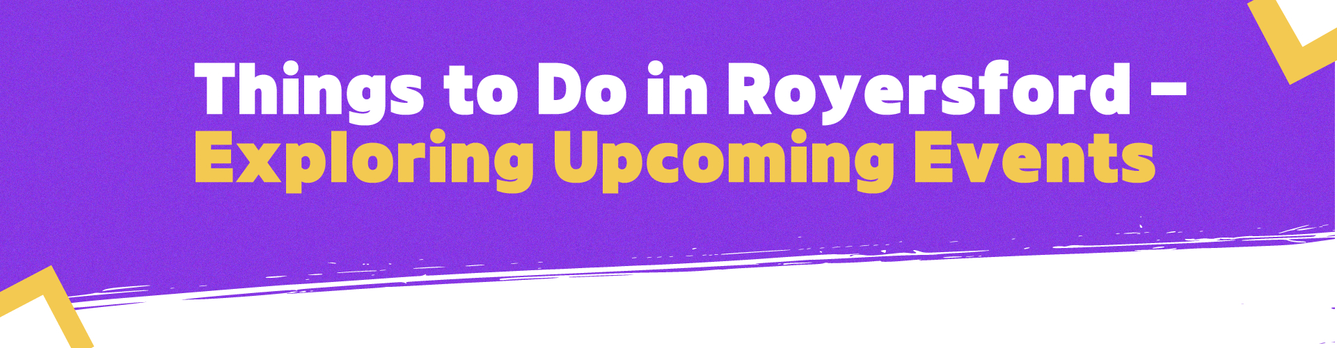 Events In Royersford