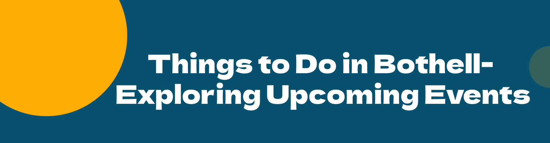 Events in Bothell