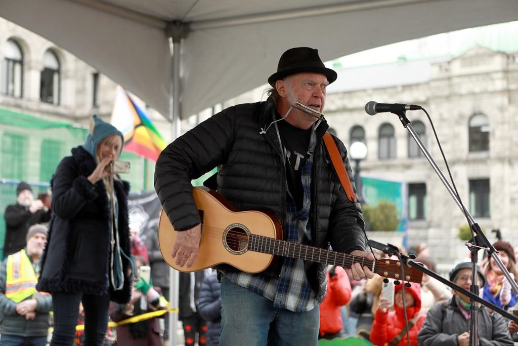 Neil Young in Burnaby