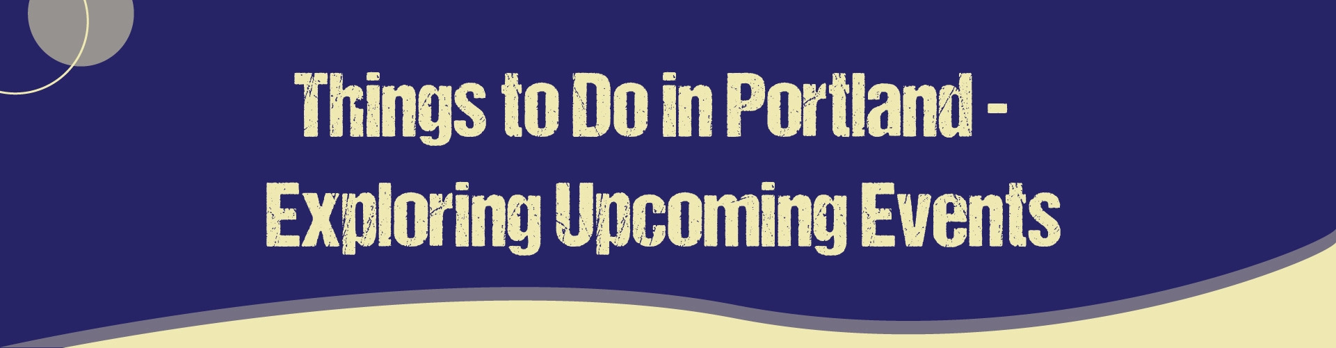 Events In Portland