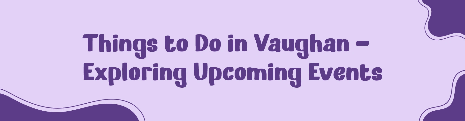 Events In Vaughan
