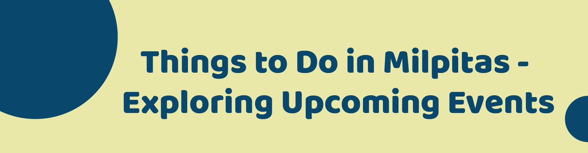 Events in Milpitas