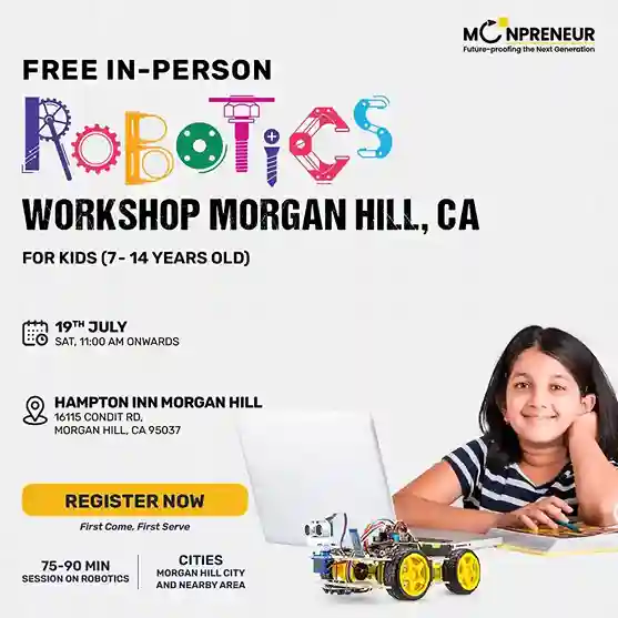 Moonpreneur's Robotics Workshop: Build, Code, Innovate!