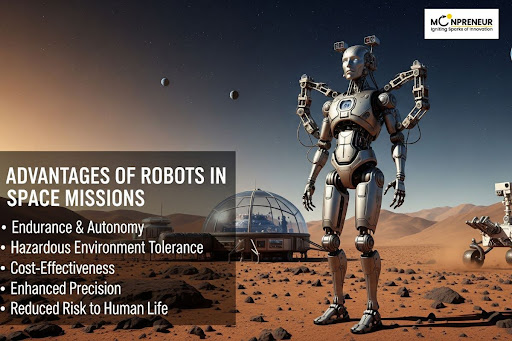Advantages of Robots in Space Missions
