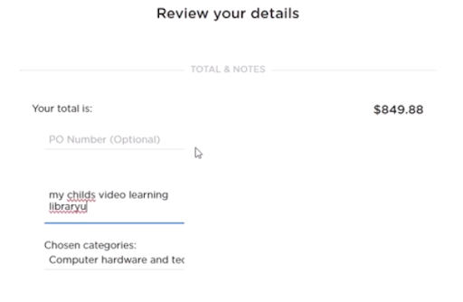 Final Step Of Arizona ESA Tech Reimbursement