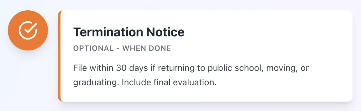 Florida homeschool Checklist