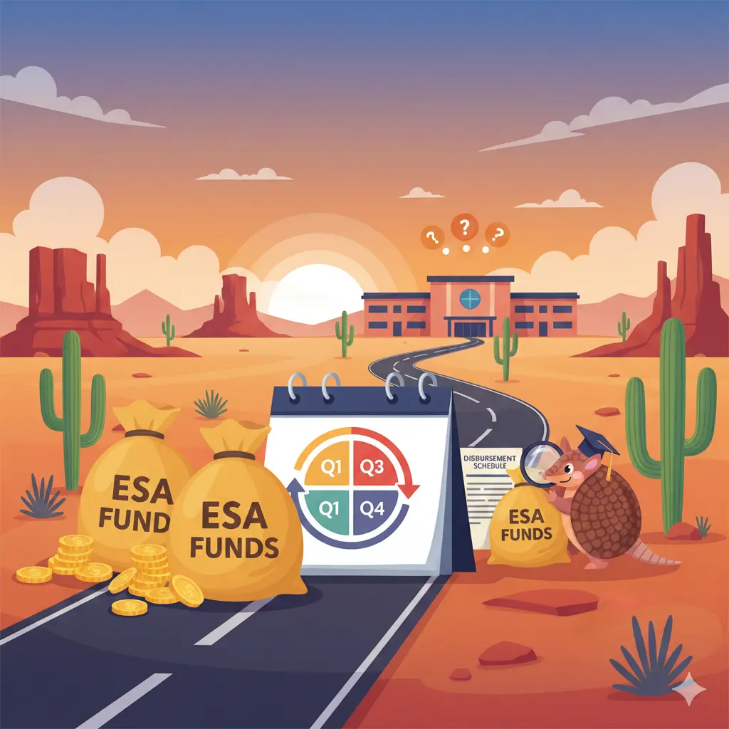 Arizona ESA Funds Quarterly disbursement
