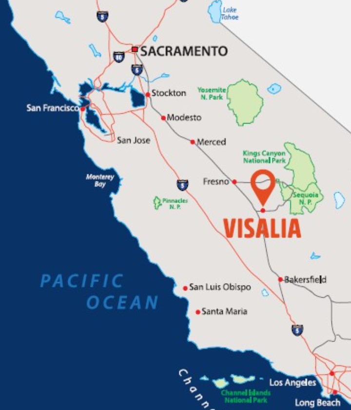 Visalia California