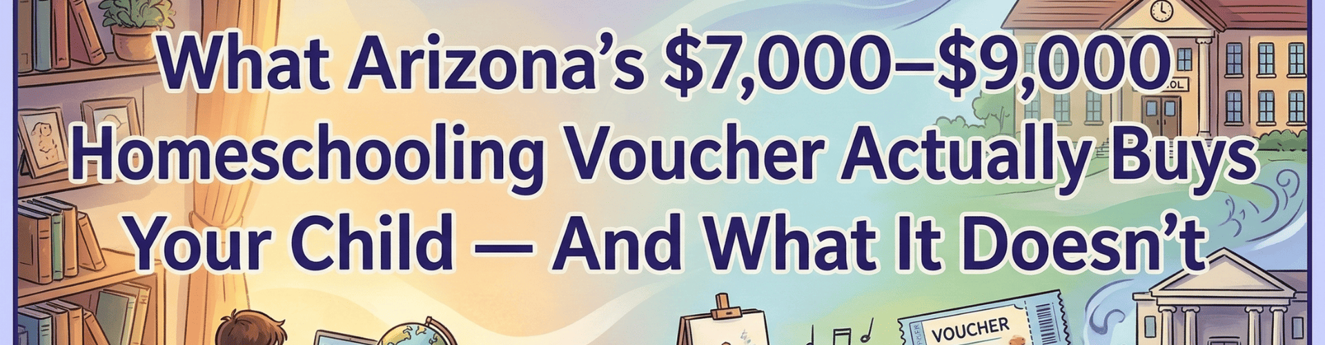 What Arizona's $7,000–$9,000 Homeschooling Voucher Actually Buys Your Child — And What It Doesn't