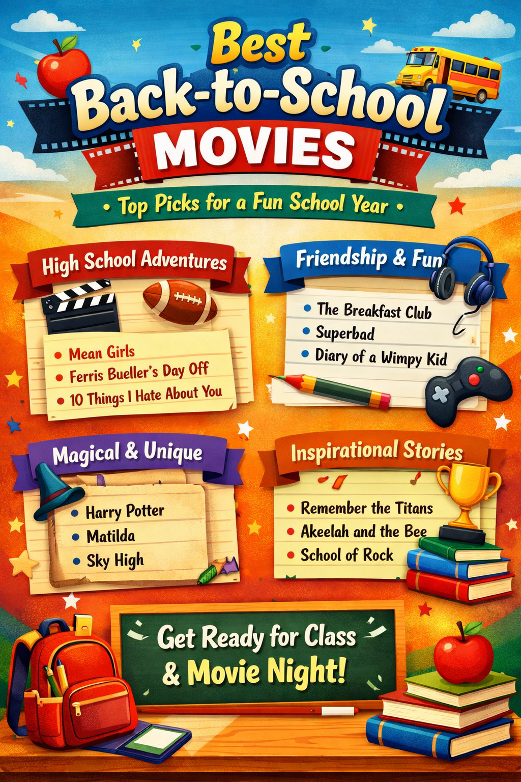 Best Back To School Movies