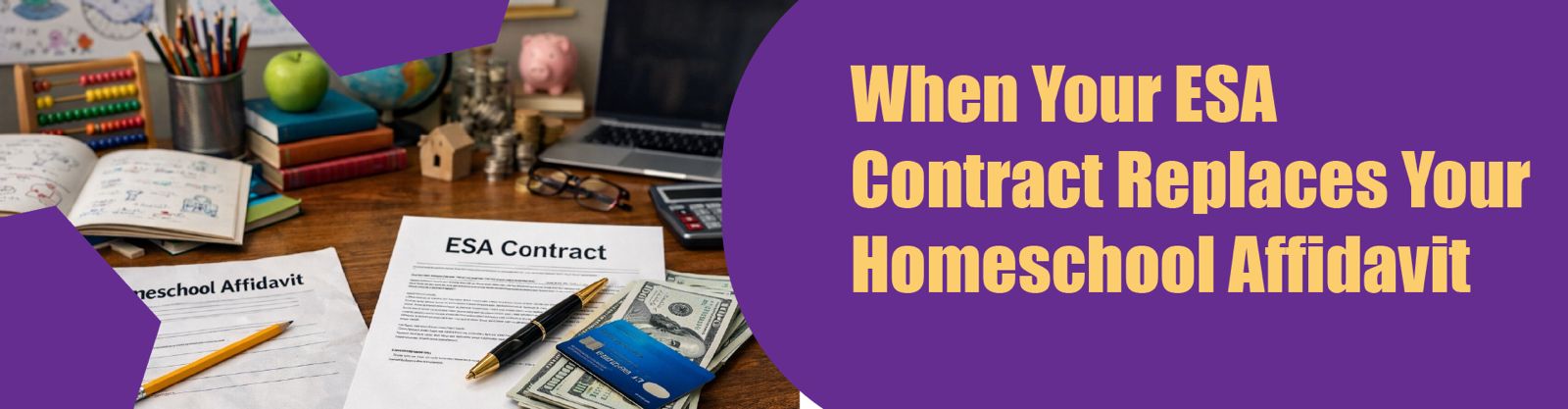 When Your ESA Contract Replaces Your Homeschool Affidavit