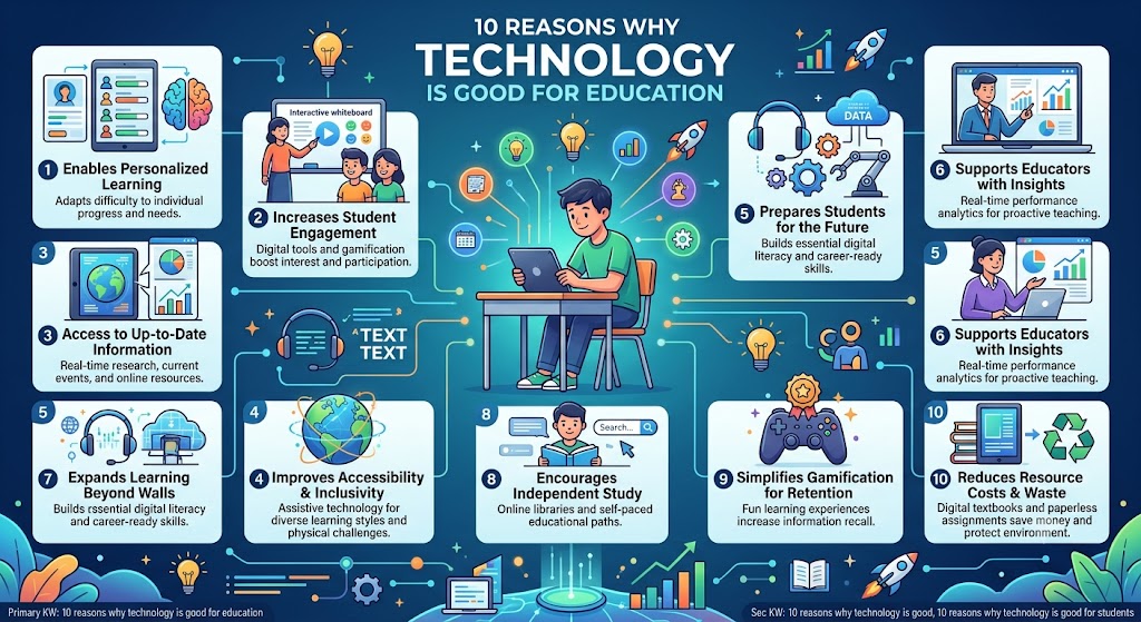 10 Reasons Why Technology is Good For Education