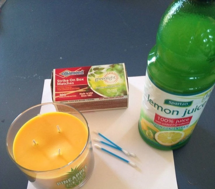 Secret Lemon Juice Invisible Ink