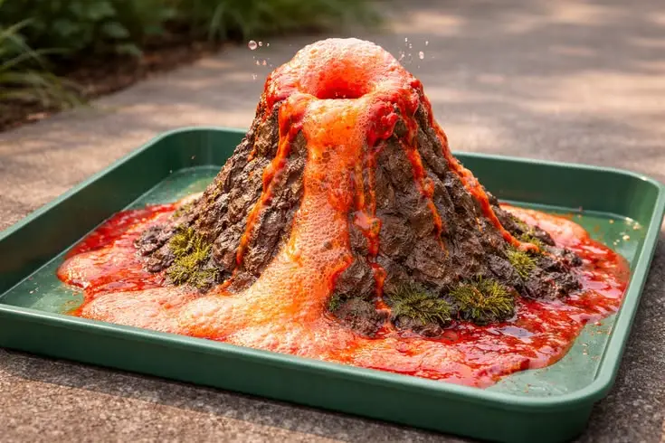 The Classic Baking Soda Volcanos