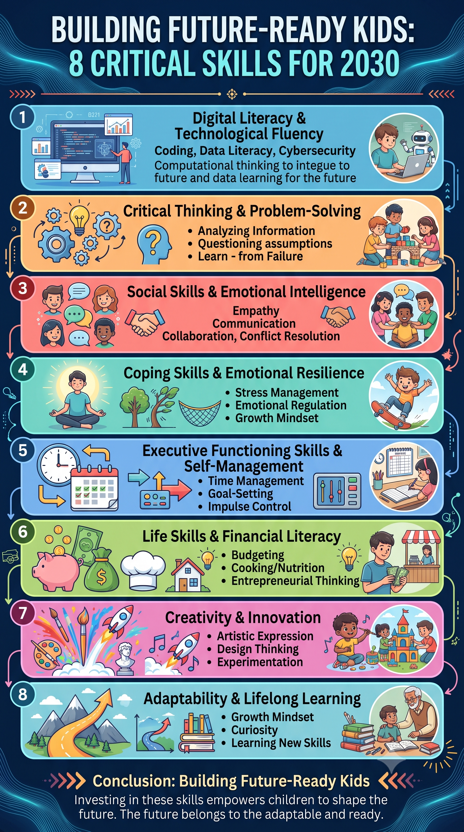 Top Skills Needed In 2030 To Make Kids Future Ready