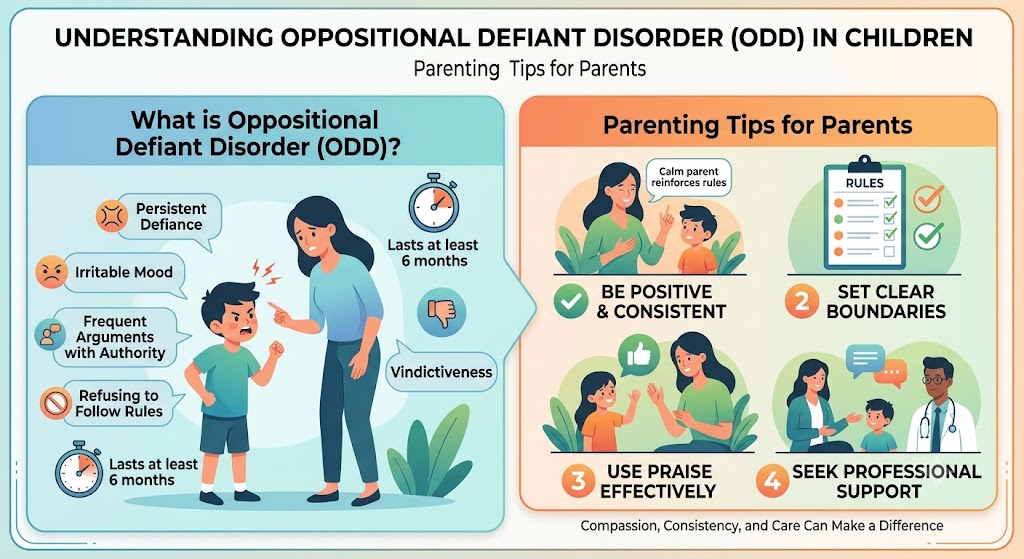 What is Oppositional Defiant Disorder (ODD) in children