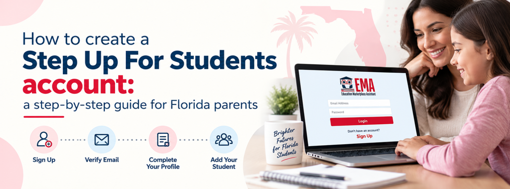 How To Create A Step Up For Students Account