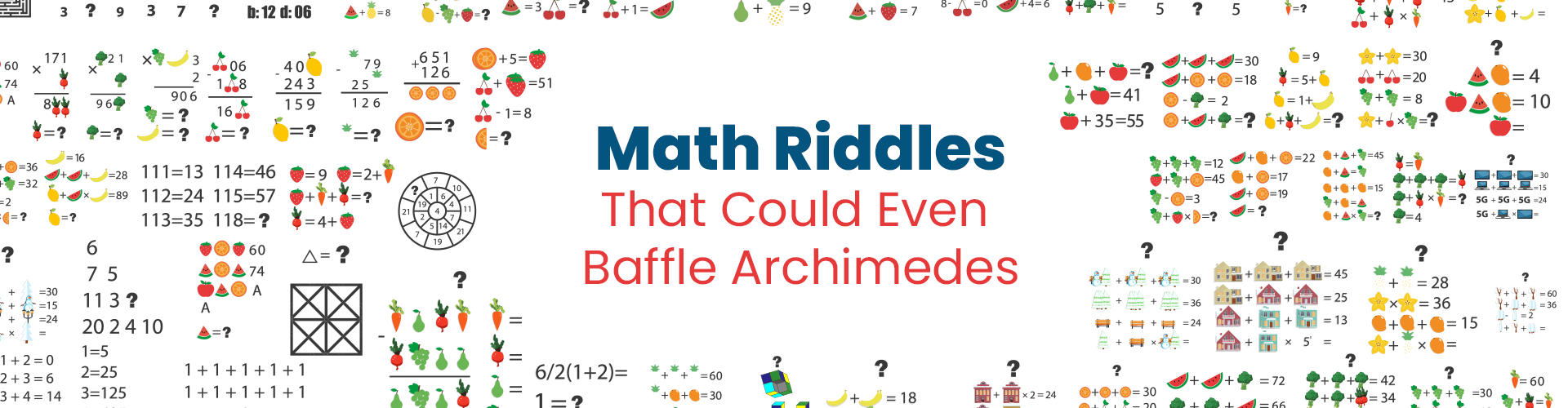 Math Riddles for Kids