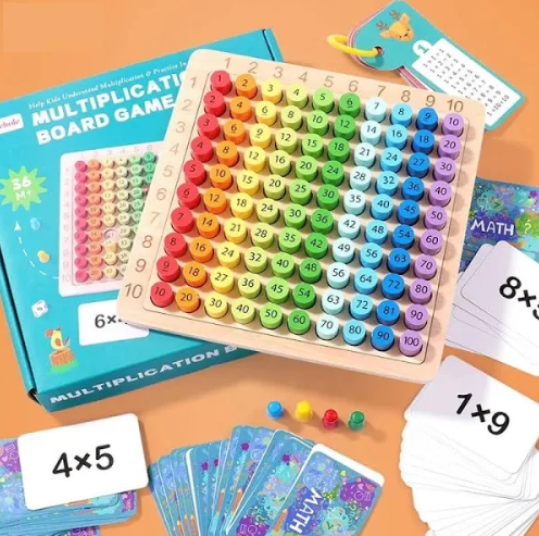 Chocozone Multiplication Board Game