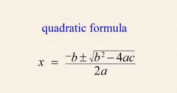 Introduction To The Quadratic Formula