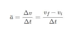 How To Find Average Acceleration