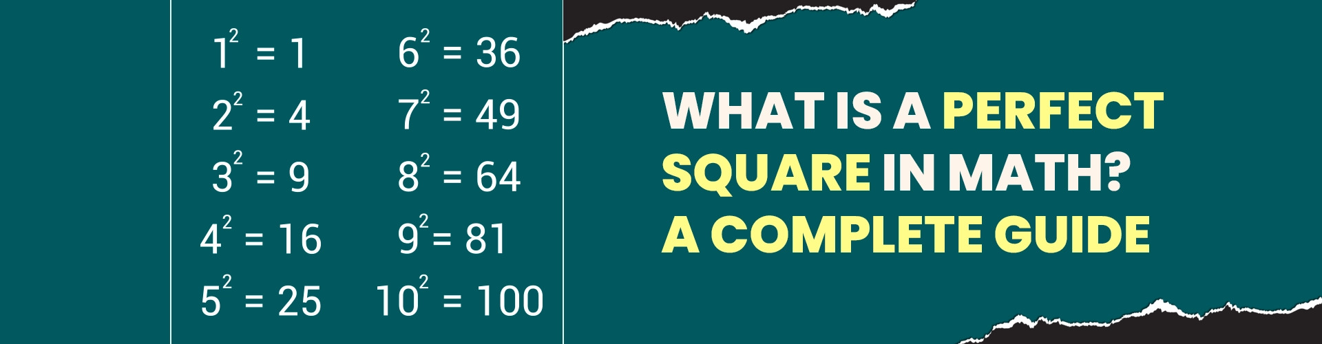 What Are Perfect Squares?