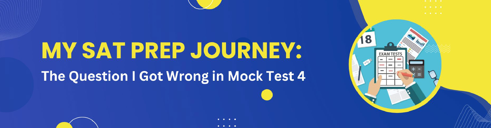 My SAT Prep Journey