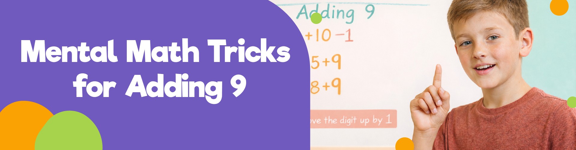 How to Add 9 to a Two-Digit Number - Simple Math Trick for Kids