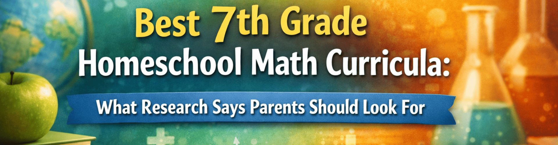 Best 7th Grade Homeschool Math Curricula: What Research Says Parents Should Look For